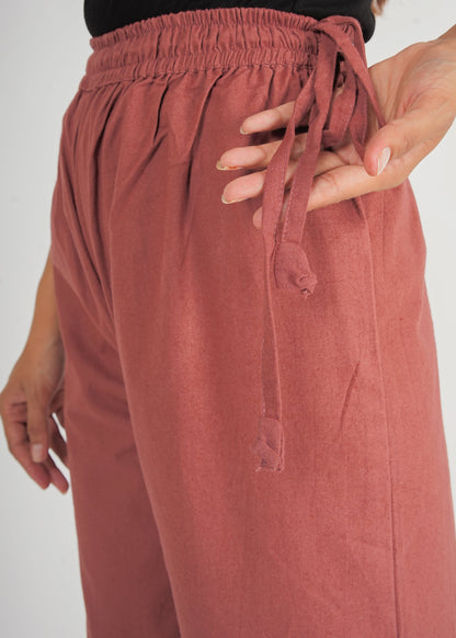 Rose Taupe Parallel Pant