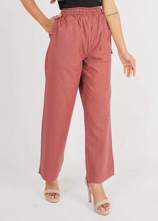 Rose Taupe Parallel Pant