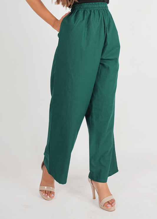 Bottel Green Parallel Pant