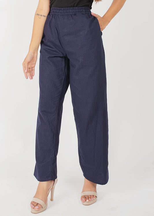 Navy Blue Parallel Pant