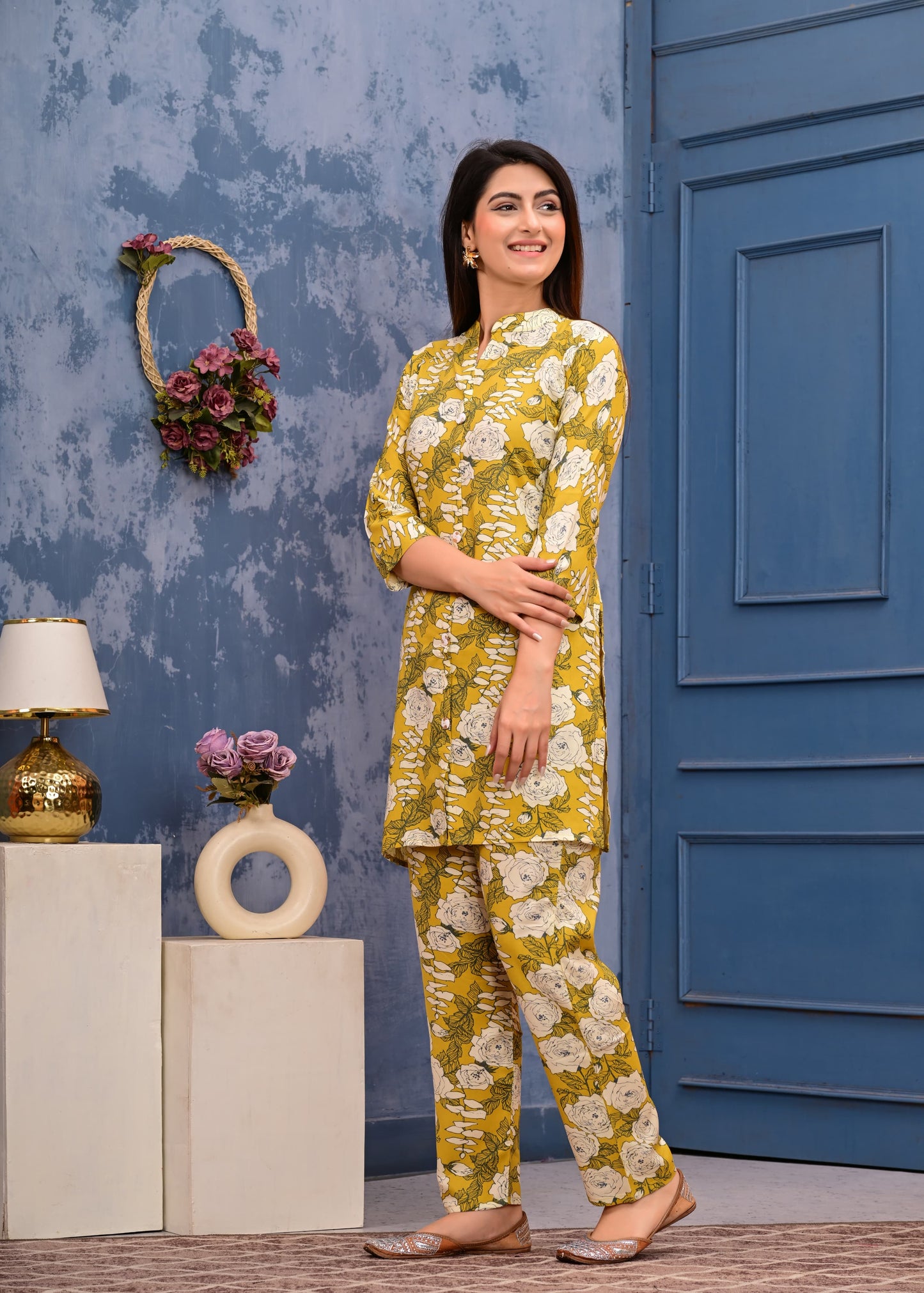 Premium Masleen Digital Printed Co-ord Set – Effortless Elegance & Modern Comfort