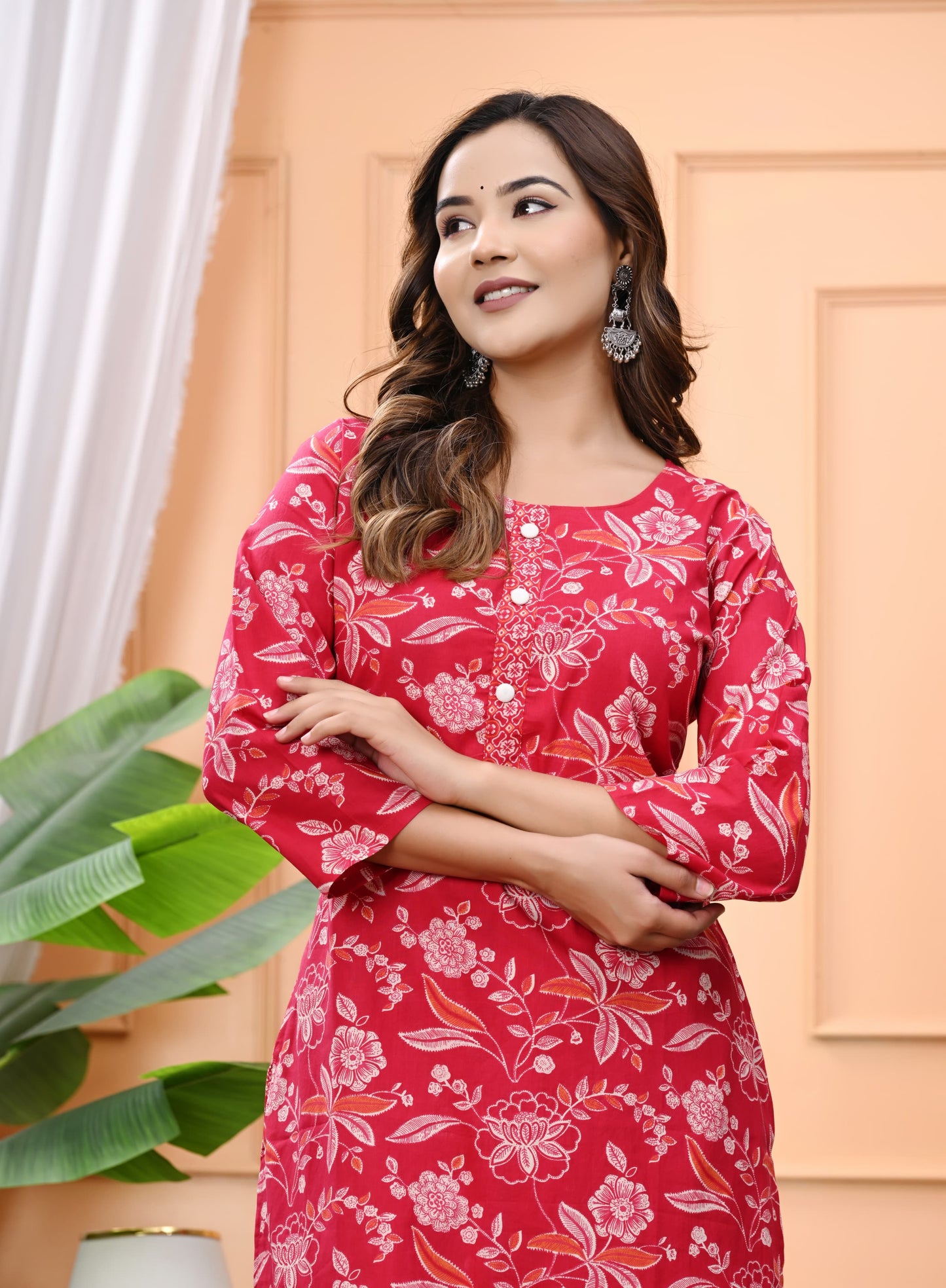 Premium Cotton Printed Kurta Pant Set – All-Day Comfort with Effortless Style