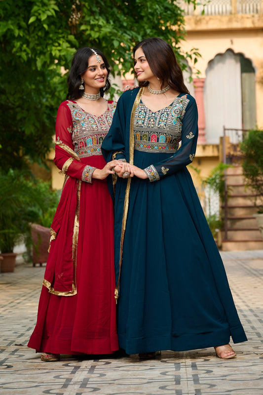 🤳 GOWN-DUPATTA COLLECTIONS 2025💃