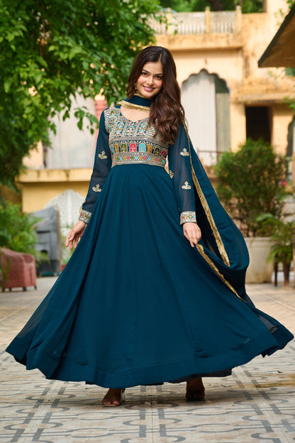 🤳 GOWN-DUPATTA COLLECTIONS 2025💃