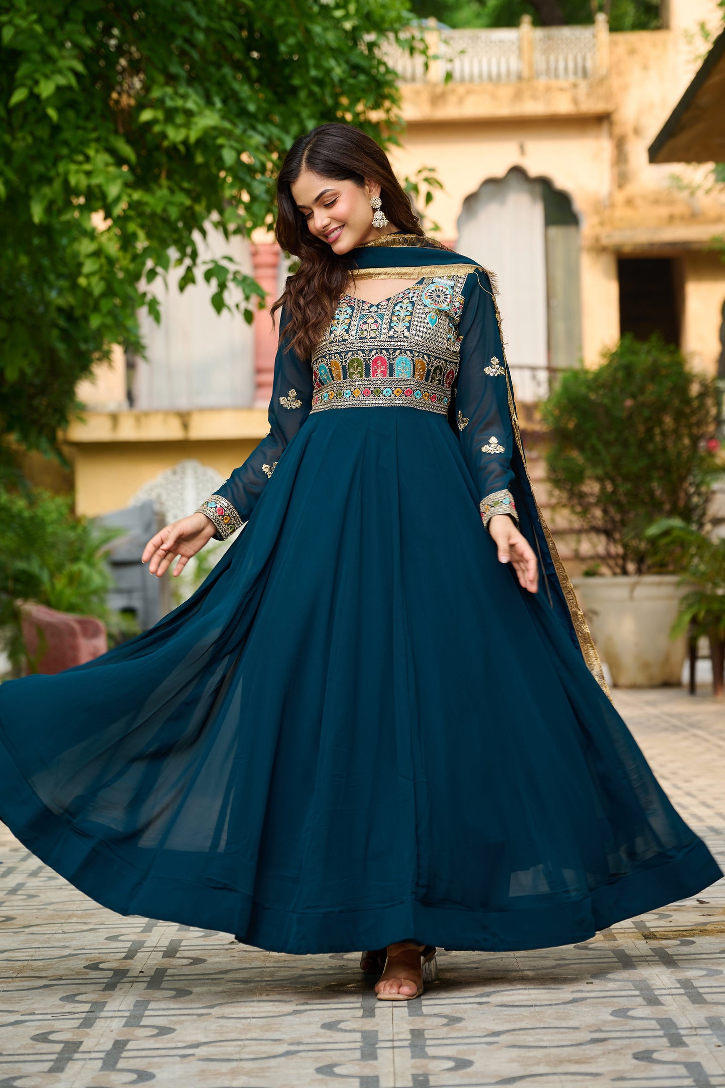 🤳 GOWN-DUPATTA COLLECTIONS 2025💃