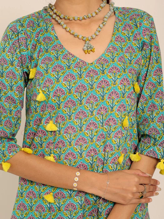 Zinnia Kurti Set