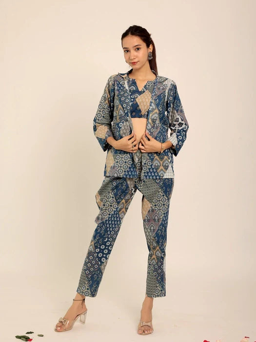 Indigo Co-ord Set